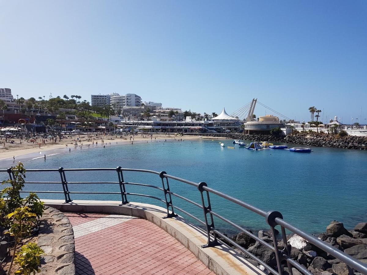 Borinquen Only 280 Meters To The Beach, Balcony With Sea View, Heated Pool, Wifi Playa de las Americas  Esterno foto