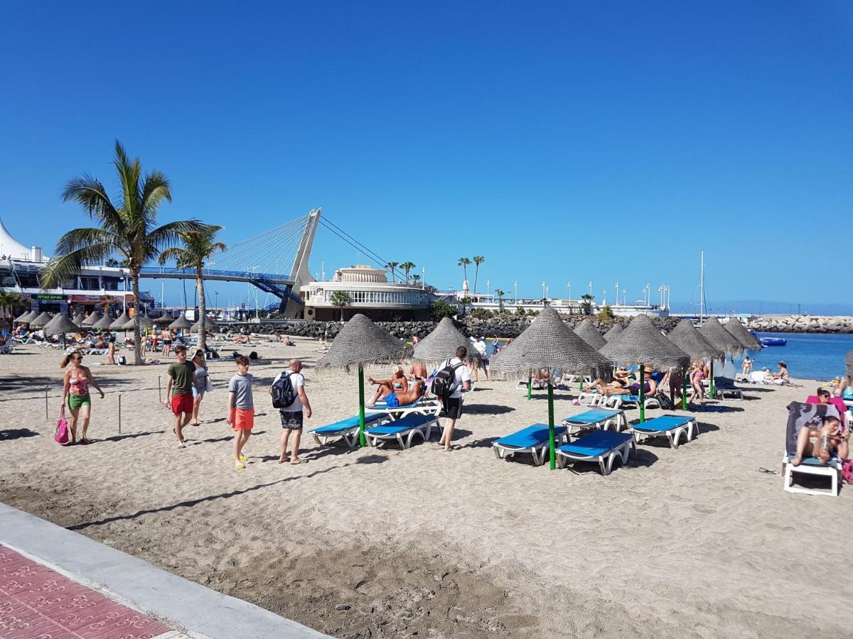 Borinquen Only 280 Meters To The Beach, Balcony With Sea View, Heated Pool, Wifi Playa de las Americas  Esterno foto