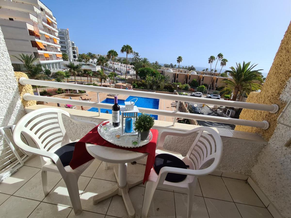 Borinquen Only 280 Meters To The Beach, Balcony With Sea View, Heated Pool, Wifi Playa de las Americas  Esterno foto