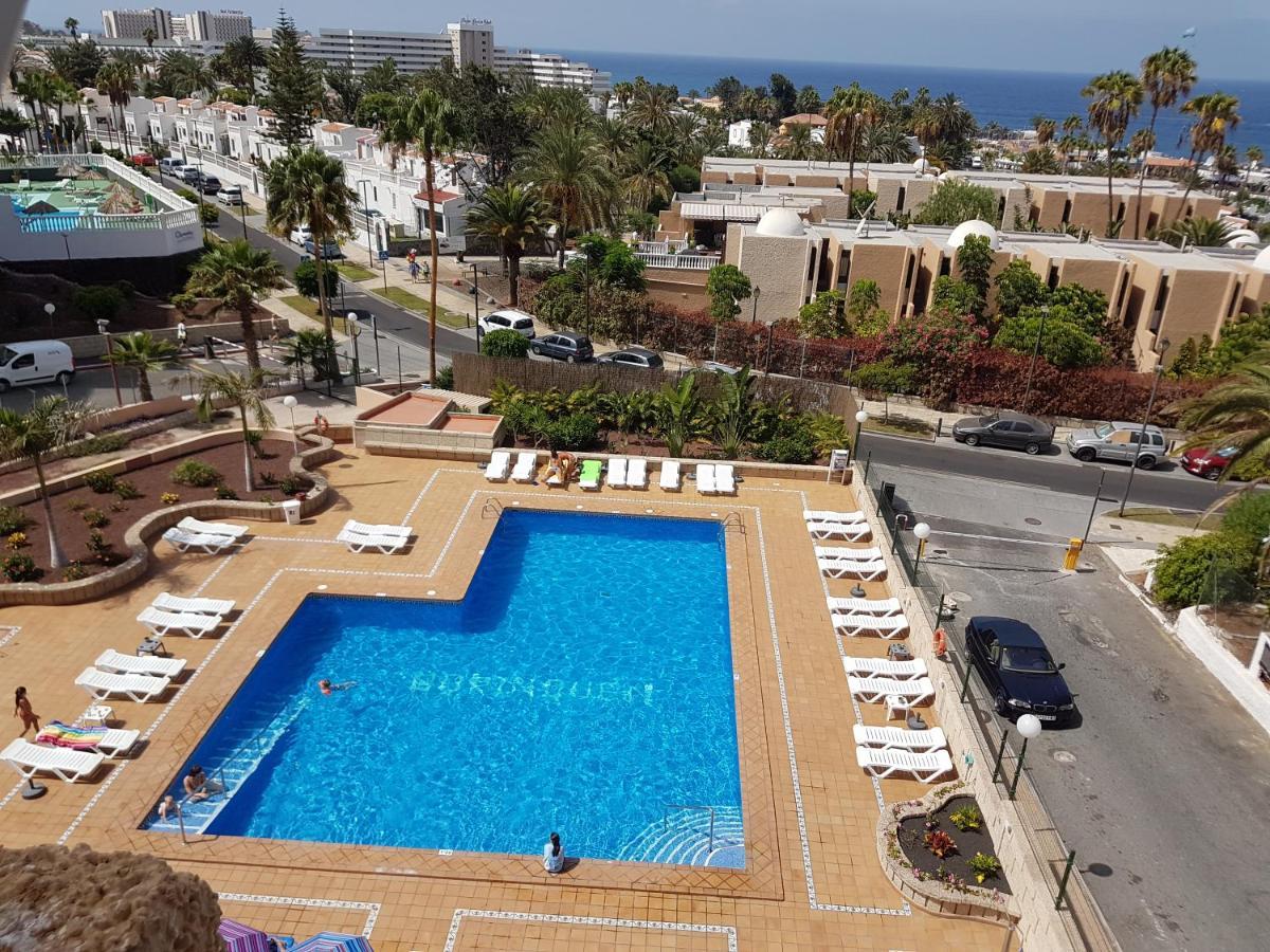 Borinquen Only 280 Meters To The Beach, Balcony With Sea View, Heated Pool, Wifi Playa de las Americas  Esterno foto