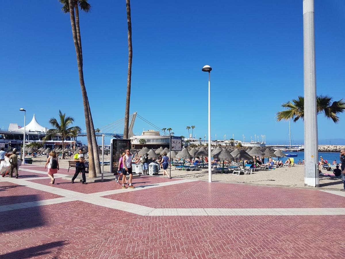 Borinquen Only 280 Meters To The Beach, Balcony With Sea View, Heated Pool, Wifi Playa de las Americas  Esterno foto