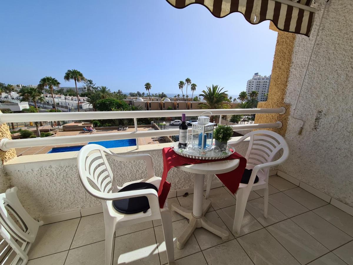 Borinquen Only 280 Meters To The Beach, Balcony With Sea View, Heated Pool, Wifi Playa de las Americas  Esterno foto