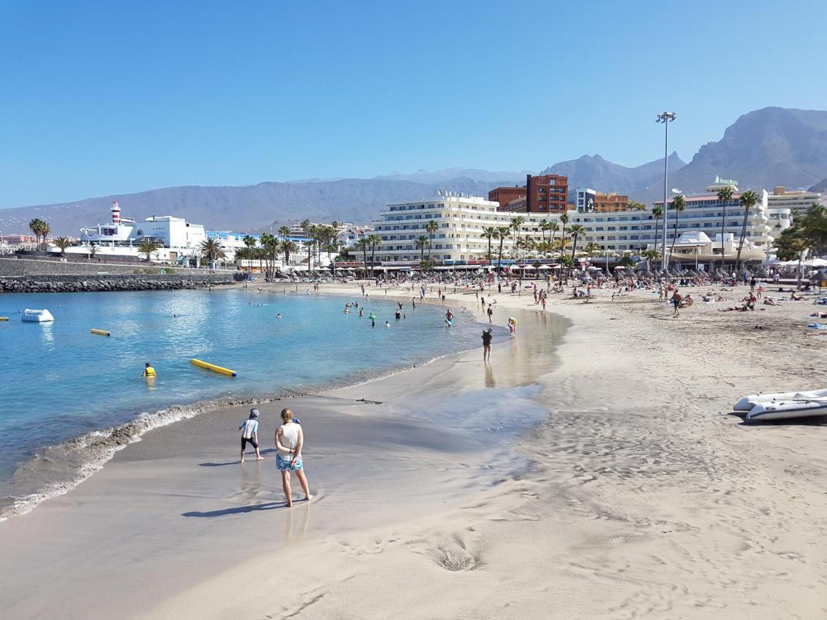Borinquen Only 280 Meters To The Beach, Balcony With Sea View, Heated Pool, Wifi Playa de las Americas  Esterno foto